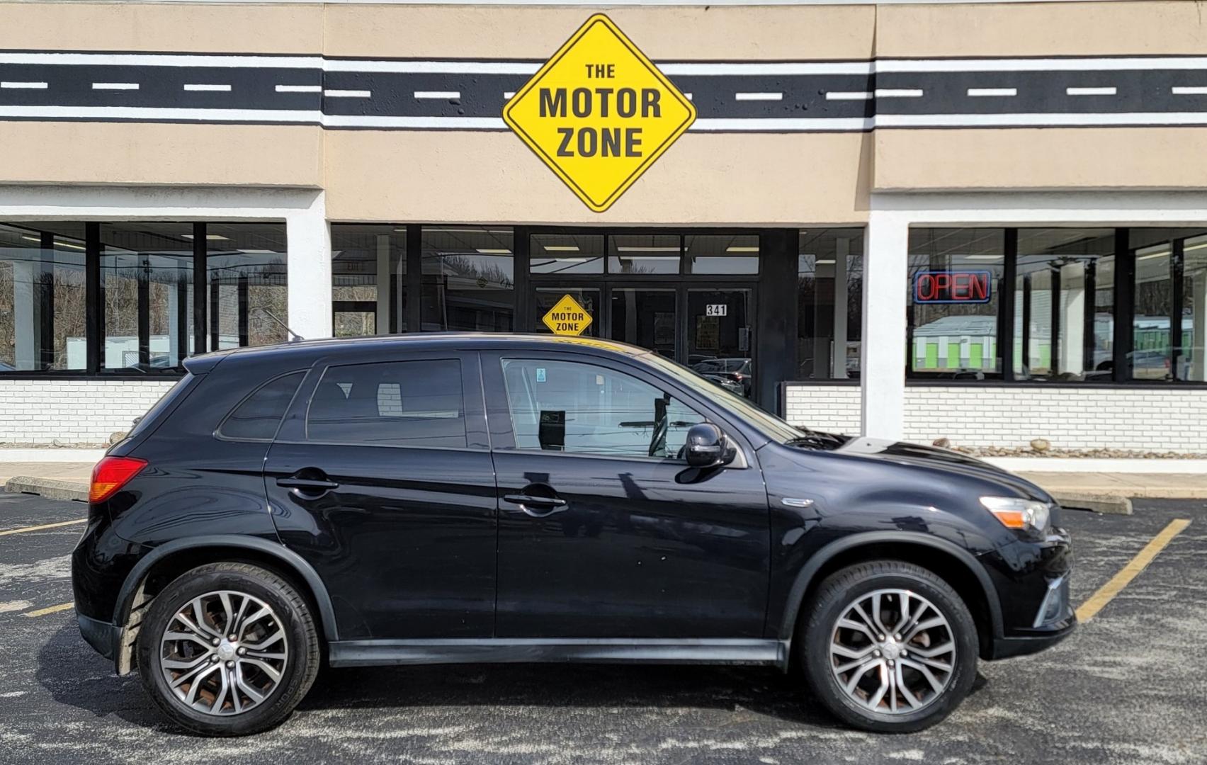 2016 BLACK /Black Mitsubishi Outlander Sport ES (JA4AR3AU4GZ) with an 4-Cyl, 2.0 Liter engine, CVT transmission, located at 341 N White Horse Pike, Lawnside, NJ, 08045, (856) 262-9500, 39.855621, -75.027451 - Photo#1